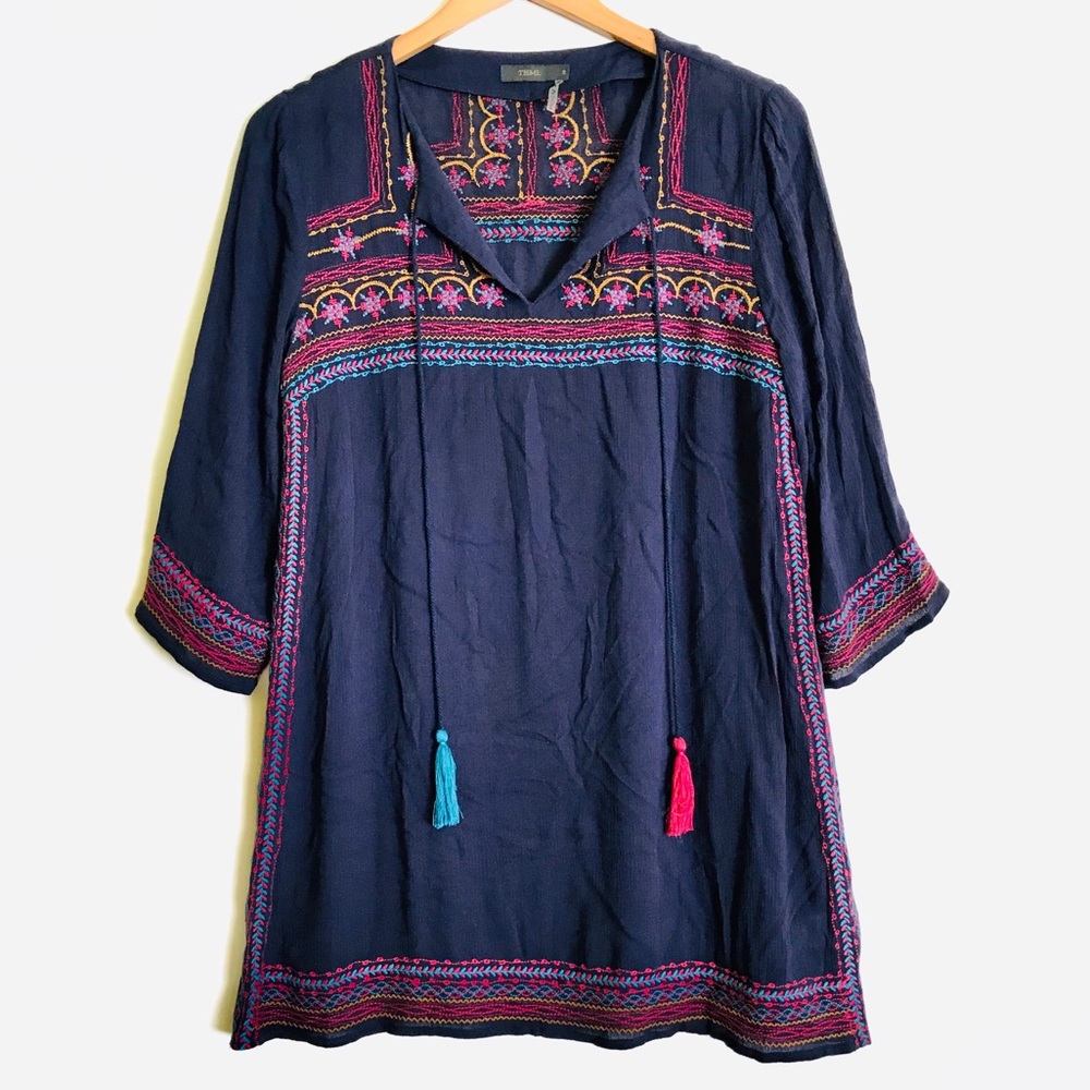 THML embroidered tunic